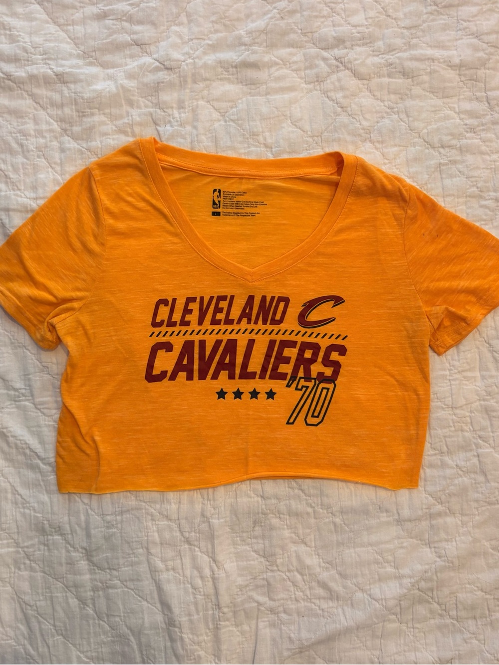 Cleveland Cavaliers Crop Tee